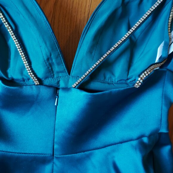 Jovani 68314 Spaghetti Straps Long Prom Dress || 6 - Picture 8 of 10